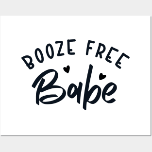 Booze-Free Babe Posters and Art